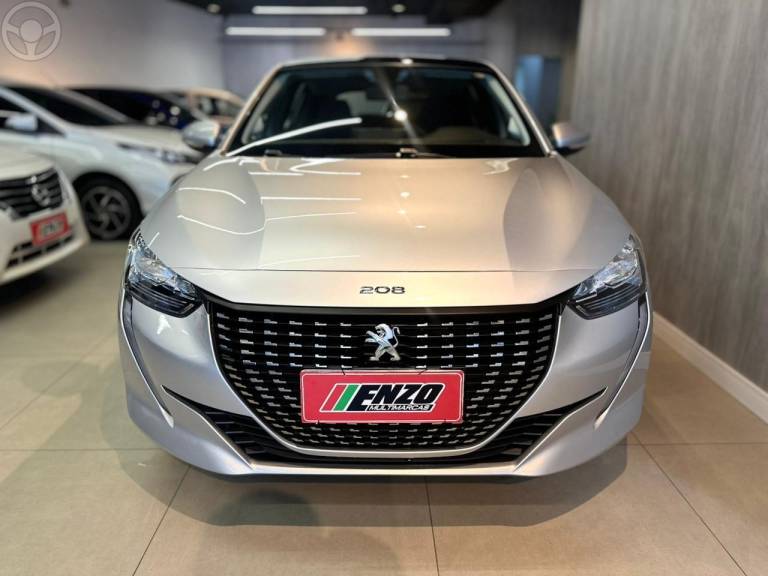 PEUGEOT - 208 1.6 ACTIVE PACK 16V FLEX 4P AUTOMÁTICO - 2020/2021 - PRATA - R$ 71.900,00