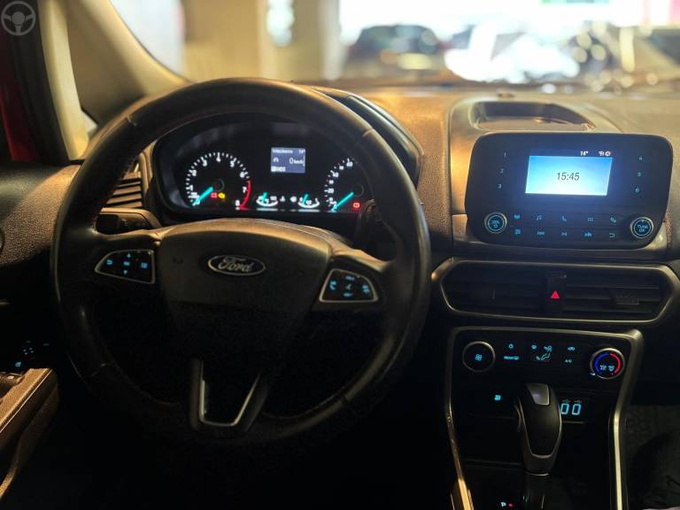 FORD - ECOSPORT 1.5 SE DIRECT FLEX 4P AUTOMÁTICA - 2018/2019 - VERMELHA - R$ 71.900,00