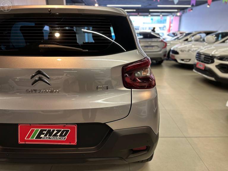 CITROËN - C3 1.0 LIVE PACK 6V 4P FLEX MANUAL - 2023/2023 - PRATA - R$ 65.900,00
