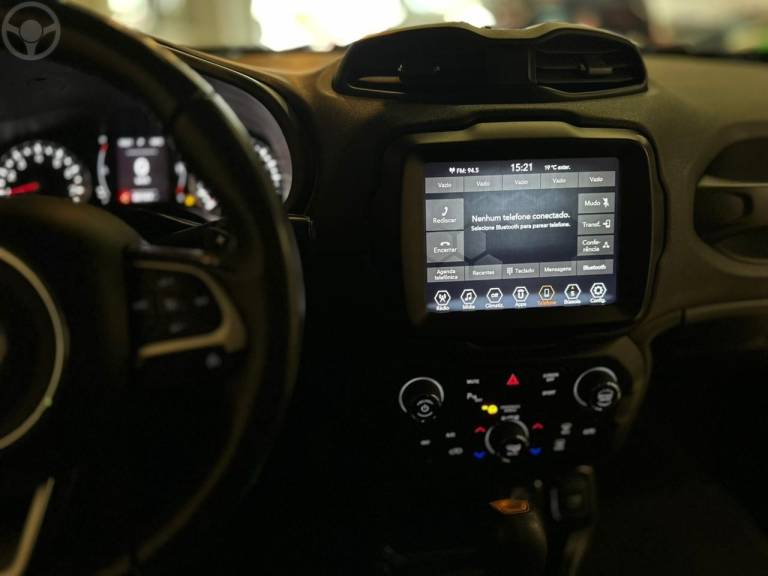 JEEP - RENEGADE 1.8 16V FLEX LONGITUDE 4P AUTOMÁTICO - 2021/2021 - BRANCA - R$ 89.900,00