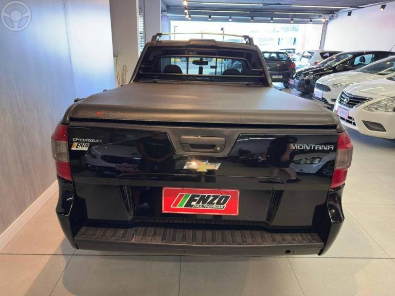 CHEVROLET - MONTANA 1.4 MPFI SPORT CS 8V FLEX 2P MANUAL - 2010/2011 - PRETA - R$ 44.900,00