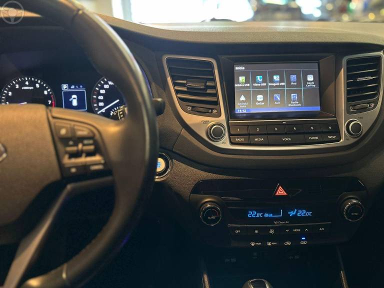 HYUNDAI - TUCSON 1.6 GLS TURBO 4P AUTOMÁTICO - 2020/2021 - CINZA - R$ 123.900,00