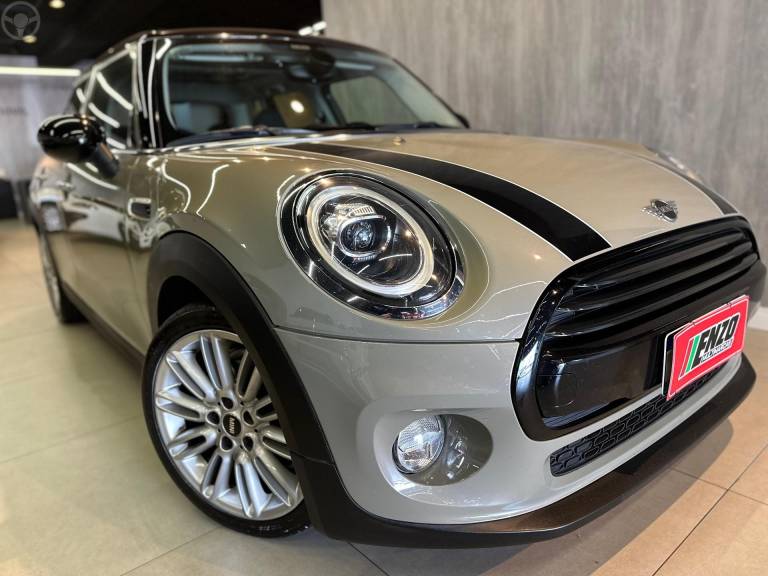 MINI - COOPER 1.5 12V TURBO NAVI 4P AUTOMÁTICO - 2018/2019 - CINZA - R$ 112.900,00