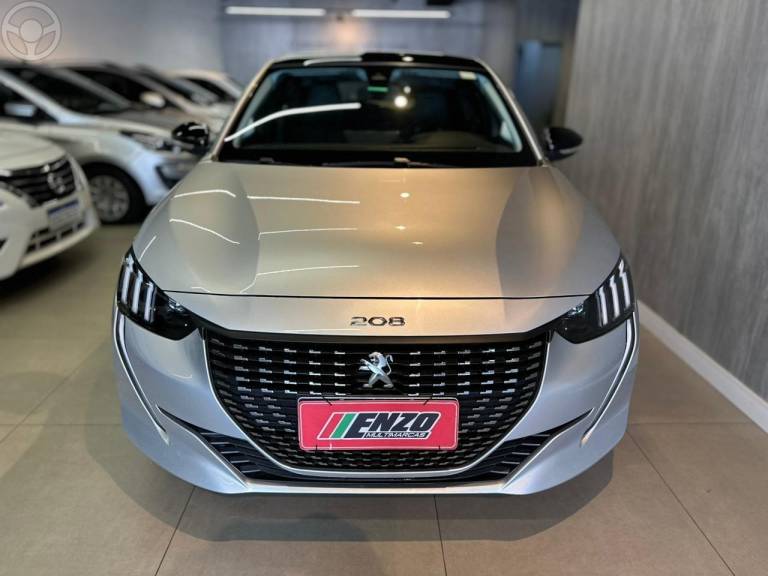 PEUGEOT - 208 1.6 GRIFFE 16V FLEX 4P AUTOMÁTICO - 2021/2021 - PRATA - R$ 85.900,00