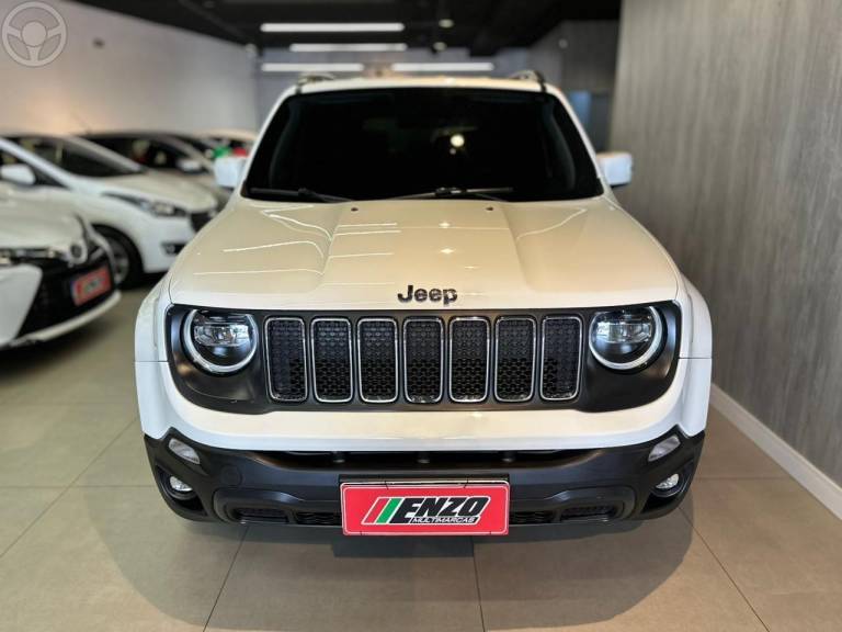 JEEP - RENEGADE 1.8 16V FLEX LONGITUDE 4P AUTOMÁTICO - 2021/2021 - BRANCA - R$ 88.900,00