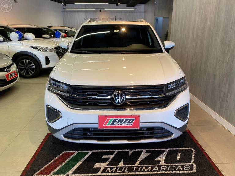 VOLKSWAGEN - T-CROSS 1.4 HIGHLINE TSI 16V FLEX 4P AUTOMÁTICO - 2024/2025 - BRANCA - R$ 181.900,00