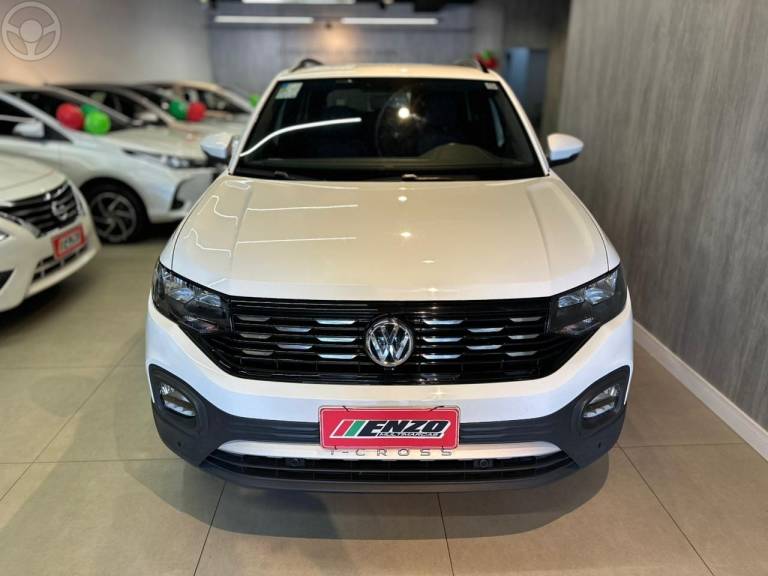 VOLKSWAGEN - T-CROSS 1.0 COMFORTLINE TSI FLEX 4P AUTOMÁTICO - 2021/2021 - BRANCA - R$ 104.900,00