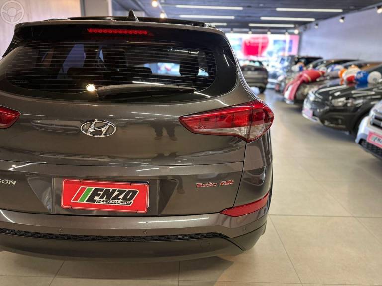 HYUNDAI - TUCSON 1.6 GLS TURBO 4P AUTOMÁTICO - 2020/2021 - CINZA - R$ 123.900,00
