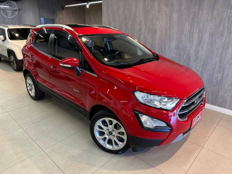 FORD - ECOSPORT 2.0 TITANIUM 16V FLEX 4P AUTOMÁTICO - 2018/2019 - VERMELHA - R$ 82.900,00