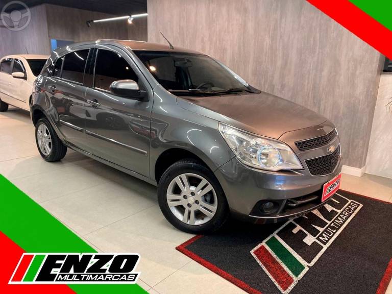 CHEVROLET - AGILE 1.4 MPFI LTZ 8V FLEX 4P MANUAL - 2012/2012 - CINZA - R$ 37.900,00