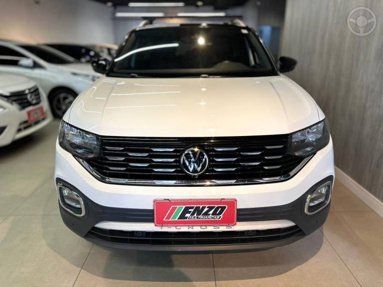VOLKSWAGEN - T-CROSS 1.4 HIGHLINE TSI 16V FLEX 4P AUTOMÁTICO - 2022/2022 - BRANCA - R$ 110.900,00
