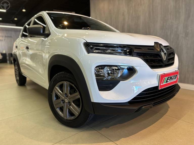 RENAULT - KWID 1.0 12V SCE FLEX ZEN MANUAL - 2021/2022 - BRANCA - R$ 46.900,00