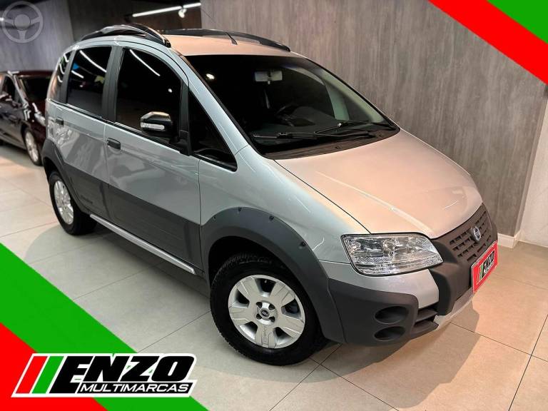 FIAT - IDEA 1.8 MPI ADVENTURE 16V FLEX 4P MANUAL - 2008/2008 - PRATA - R$ 31.900,00