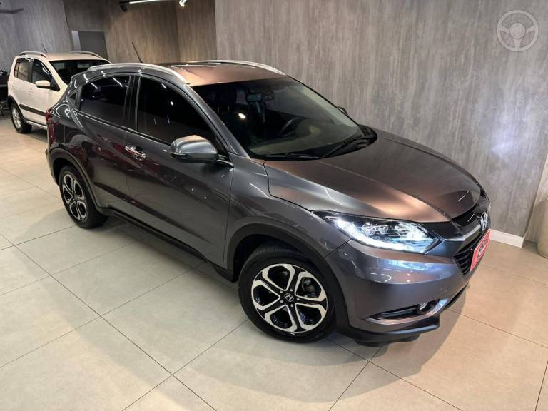 HONDA - HR-V 1.8 16V FLEX TOURING 4P AUTOMÁTICO - 2018/2018 - CINZA - R$ 107.900,00