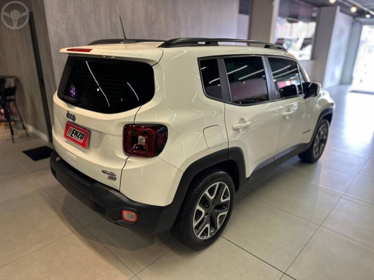 JEEP - RENEGADE 1.8 16V FLEX LONGITUDE 4P AUTOMÁTICO - 2021/2021 - BRANCA - R$ 89.900,00