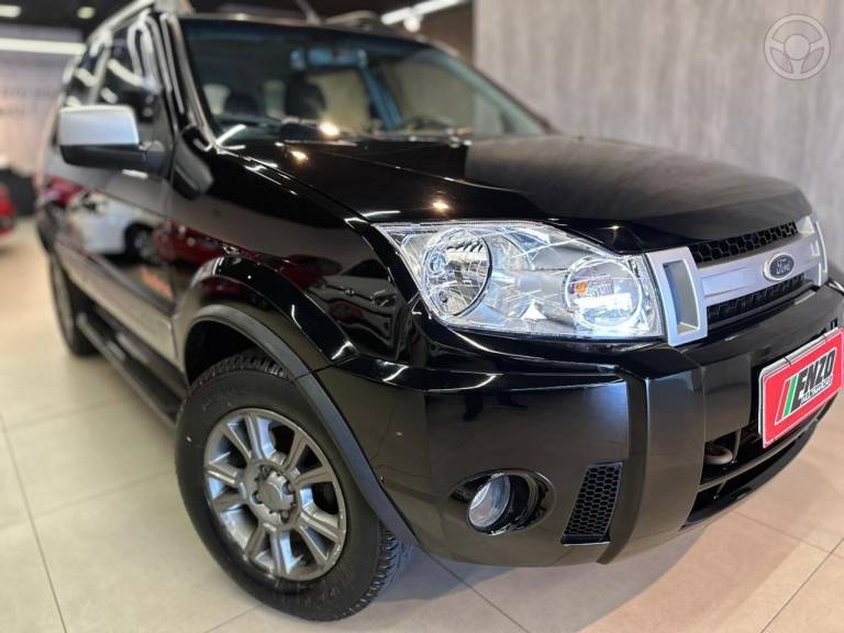 FORD - ECOSPORT 1.6 FREESTYLE 8V FLEX 4P MANUAL - 2011/2012 - PRETA - R$ 47.900,00