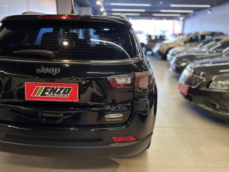 JEEP - COMPASS 1.3 LONGITUDE T270 16V TURBO 4X2 FLEX 4P AUTOMÁTICO - 2022/2022 - PRETA - R$ 134.900,00