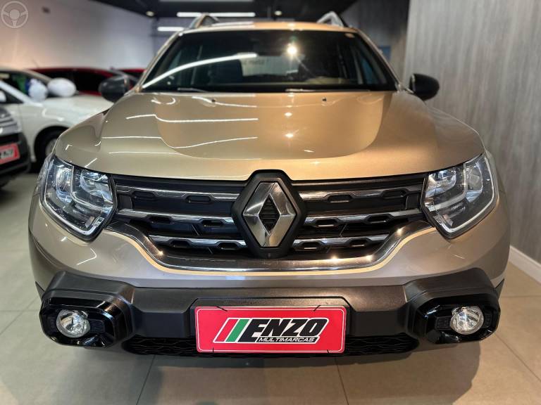 RENAULT - DUSTER 1.6 ICONIC 16V FLEX 4P AUTOMÁTICO - 2020/2021 - BEGE - R$ 92.900,00