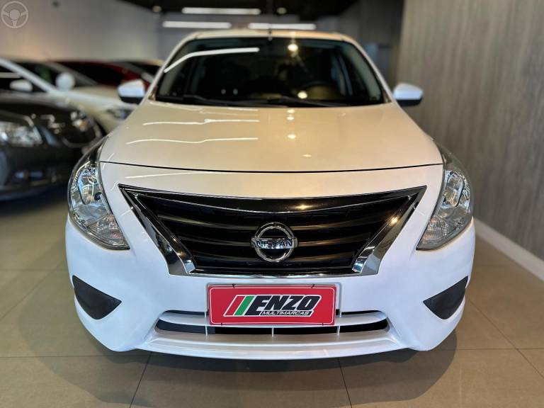 NISSAN - VERSA 1.6 16V FLEX SV 4P MANUAL - 2019/2020 - BRANCA - R$ 68.900,00