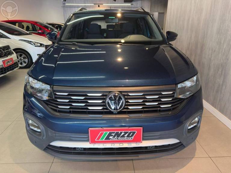 VOLKSWAGEN - T-CROSS 1.0 TSI 12V FLEX 4P AUTOMÁTICO - 2021/2021 - AZUL - R$ 94.900,00