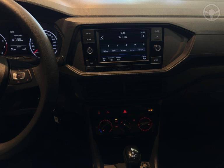 VOLKSWAGEN - T-CROSS 1.0 TSI 200 SENSE AUTOMÁTICO - 2023/2024 - PRATA - R$ 104.900,00