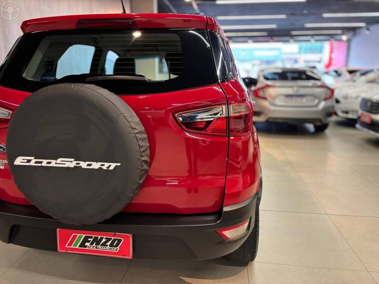 FORD - ECOSPORT 1.5 SE DIRECT FLEX 4P AUTOMÁTICA - 2018/2019 - VERMELHA - R$ 71.900,00
