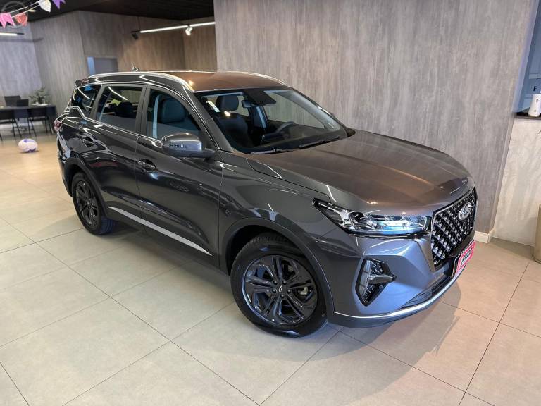 CHERY - TIGGO 1.5 TCI TURBO 7 FLEX SPORT 4P AUTOMÁTICO - 2024/2025 - CINZA - R$ 144.900,00