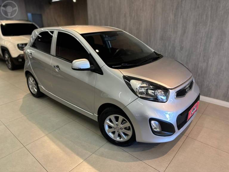 KIA MOTORS - PICANTO 1.0 EX4 12V FLEX 4P MANUAL - 2012/2012 - PRATA - R$ 36.900,00