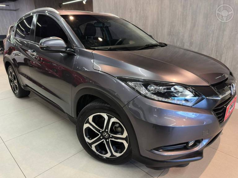 HONDA - HR-V 1.8 16V FLEX TOURING 4P AUTOMÁTICO - 2018/2018 - CINZA - R$ 107.900,00