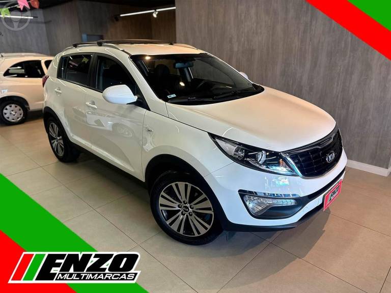 KIA MOTORS - SPORTAGE 2.0 LX2 OFF G4 FLEX 4P AUTOMÁTICO - 2015/2016 - BRANCA - R$ 83.900,00