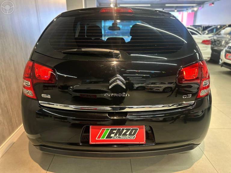 CITROËN - C3 1.6 EXCLUSIVE 16V FLEX 4P MANUAL - 2012/2013 - PRETA - R$ 37.900,00