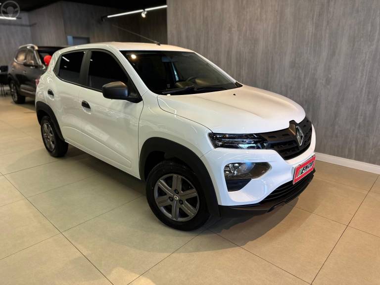 RENAULT - KWID 1.0 12V SCE FLEX ZEN MANUAL - 2021/2022 - BRANCA - R$ 48.900,00