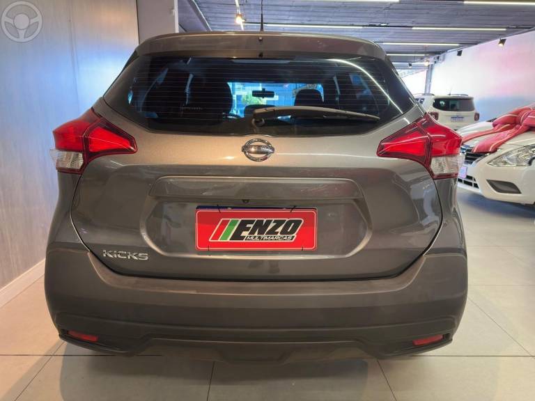 NISSAN - KICKS 1.6 ACTIVE 16V FLEX 4P AUTOMÁTICO - 2020/2021 - CINZA - R$ 88.900,00