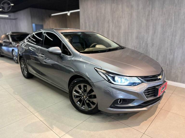 CHEVROLET - CRUZE 1.4 TURBO LTZ 16V FLEX 4P AUTOMÁTICO - 2017/2017 - CINZA - R$ 82.900,00