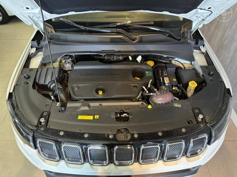 JEEP - COMPASS 2.0 LIMITED TD350 TURBO DIESEL 4X4 4P AUTOMÁTICO - 2022/2023 - BRANCA - R$ 161.900,00