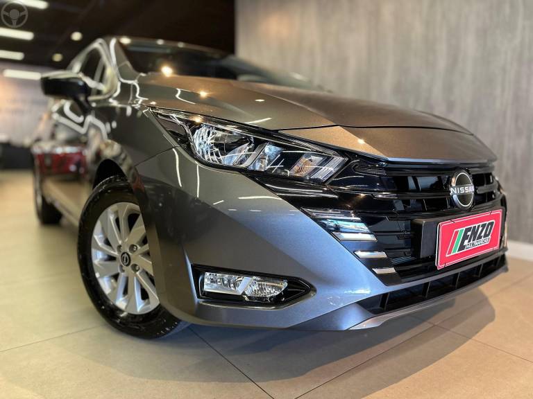 NISSAN - VERSA 1.6 SENSE 16V FLEX 4P AUTOMÁTICO - 2024/2025 - CINZA - R$ 105.900,00