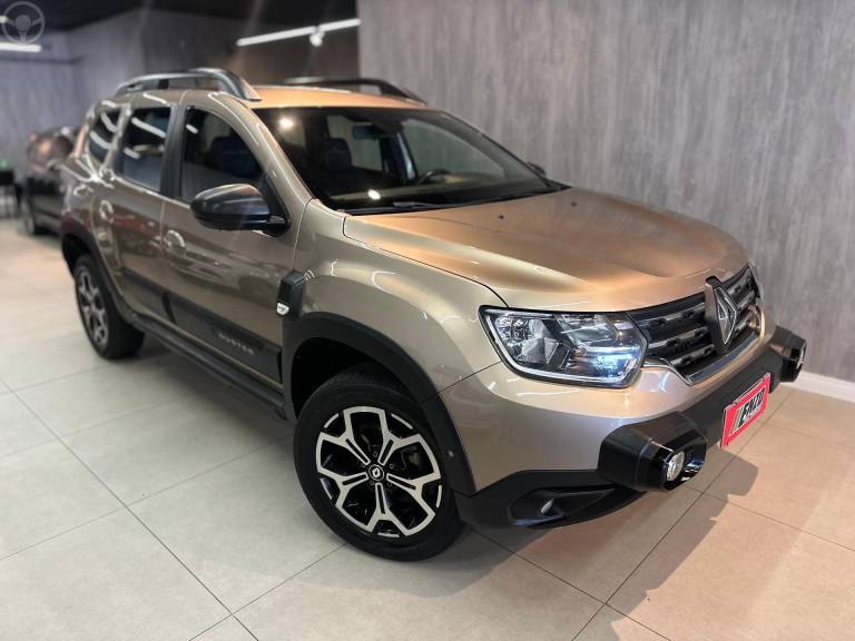 RENAULT - DUSTER 1.6 ICONIC 16V FLEX 4P AUTOMÁTICO - 2020/2021 - BEGE - R$ 92.900,00