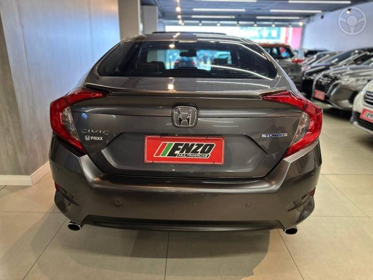 HONDA - CIVIC 1.5 16V TOURING TURBO 4P AUTOMÁTICO - 2017/2017 - CINZA - R$ 125.900,00