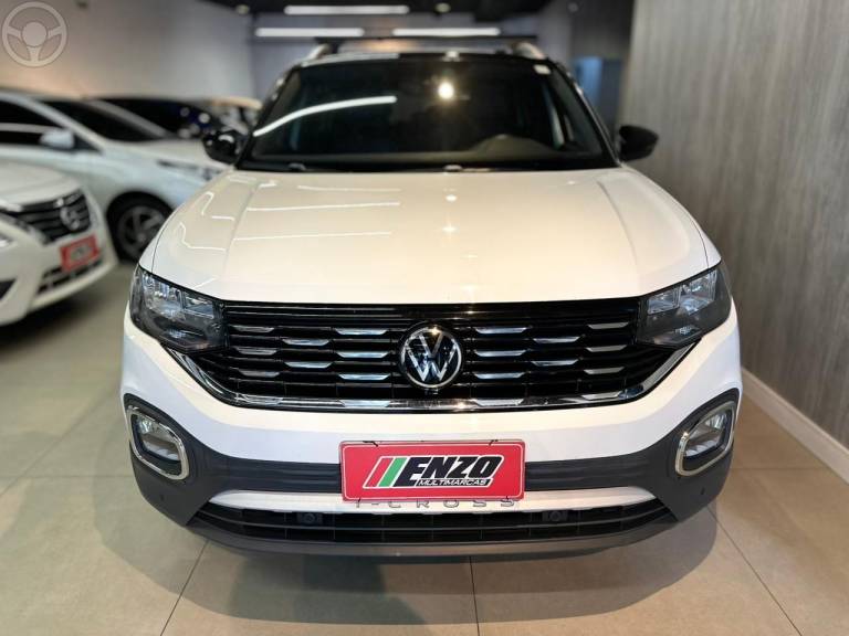 VOLKSWAGEN - T-CROSS 1.4 HIGHLINE TSI 16V FLEX 4P AUTOMÁTICO - 2022/2022 - BRANCA - R$ 114.900,00