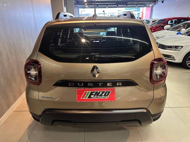 RENAULT - DUSTER 1.6 ICONIC 16V FLEX 4P AUTOMÁTICO - 2020/2021 - BEGE - R$ 92.900,00