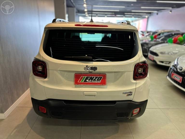 JEEP - RENEGADE 1.8 16V FLEX LONGITUDE 4P AUTOMÁTICO - 2021/2021 - BRANCA - R$ 89.900,00