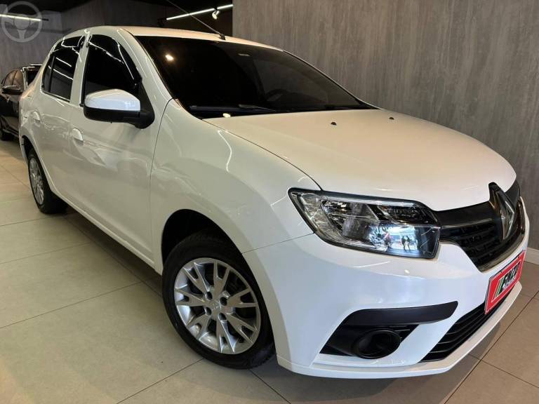 RENAULT - LOGAN 1.0 ZEN 12V FLEX 4P MANUAL - 2019/2020 - BRANCA - R$ 47.900,00