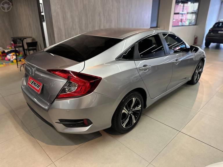 HONDA - CIVIC 2.0 EXL 16V FLEX 4P AUTOMÁTICO - 2018/2019 - PRATA - R$ 115.900,00